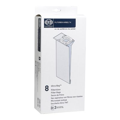 SEBO K Series Cylinder Bags 6629ER